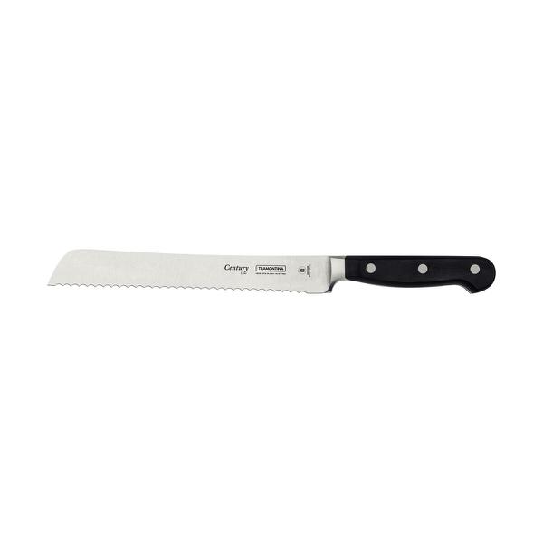 FACA P/ PÃO 8" TRAMONTINA CENTURY AÇO INOX