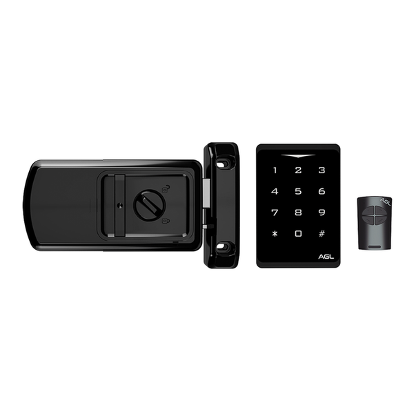 FECHADURA DIGITAL AGL SEM FIO SMART X3 BIOMETRIA