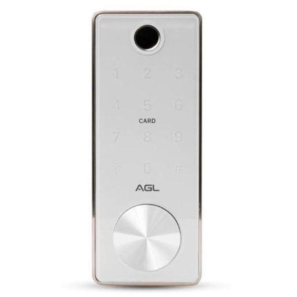FECHADURA DIGITAL AGL T12-S BIOMETRIA RFID BRANCA