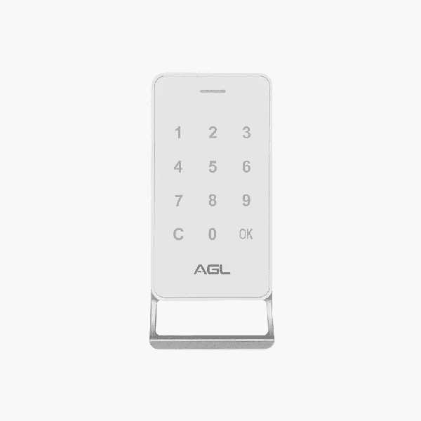 FECHADURA ELETRONICA AGL MOBILI TOUCH BRANCA