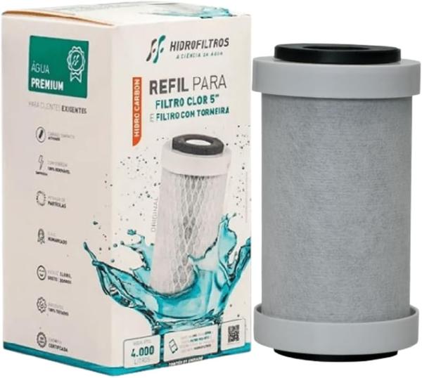 FILTRO REFIL 4.5" CARBON BLOCK P/ BEBEDOURO FRISBEL