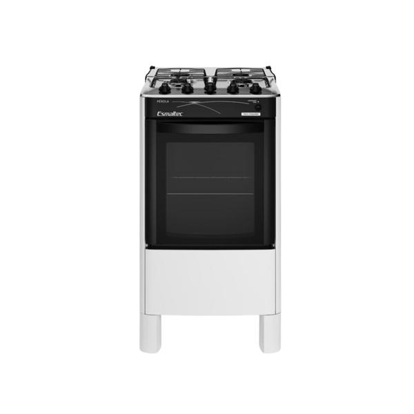 FOGAO 4 BOCAS ESMALTEC PEROLA 4114 BRANCO