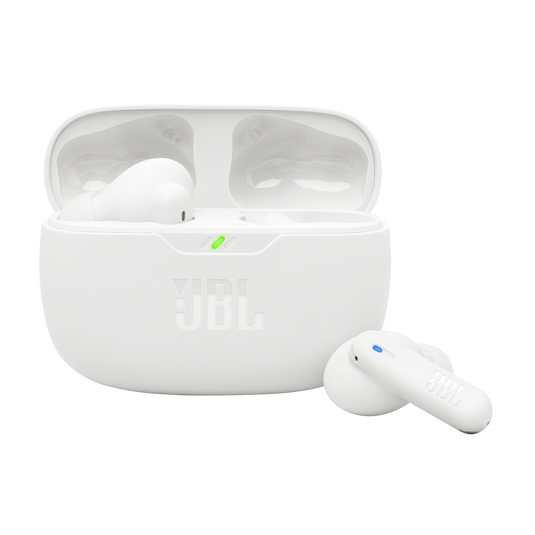 FONE BLUETOOTH TWS JBL WAVE BEAM 2 CANCELAMENTO ANC BRANCO