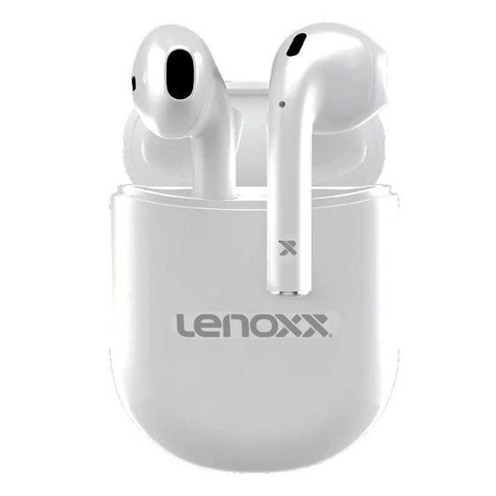 FONE DE OUVIDO BLUETOOTH BRANCO LFW61BT LENOXX