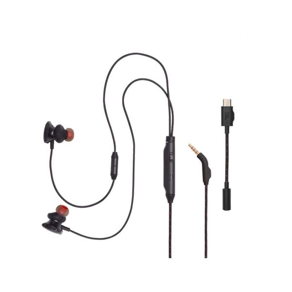 FONE INTRA AURICULAR USB-C JBL QUANTUM 50C PRETO