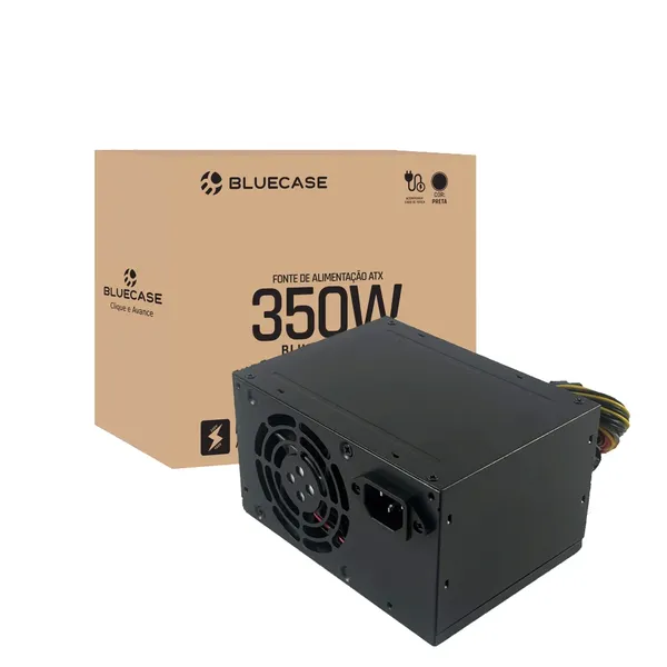 FONTE ATX 350W BLU350-CMPS3 PRETA BLUECASE