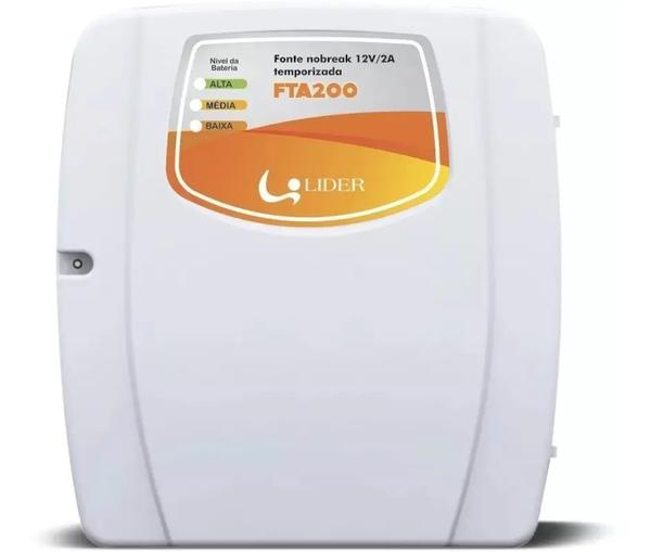 FONTE NOBREAK 12V 2A TEMPORIZADA FTA200 LIDER