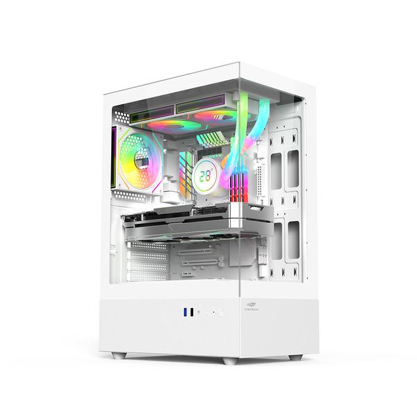 GABINETE AQUARIUS MT-G860WH S/ FONTE BRANCO C3TECH