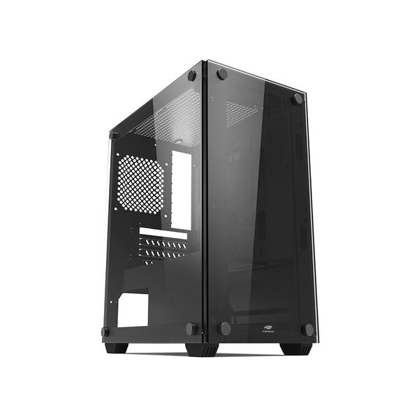 GABINETE GAMER MT-G100BK S/ FONTE PRETO C3TECH