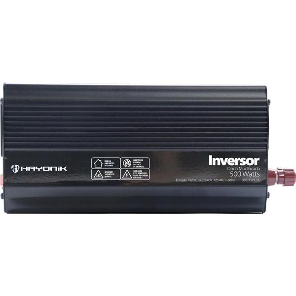 INVERSOR 500W 12VDC/220V MSW1205 HAYONIK