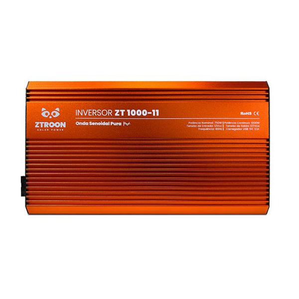 INVERSOR OFF GRID ZTROON 1000W 12/1127V ZT1000-11