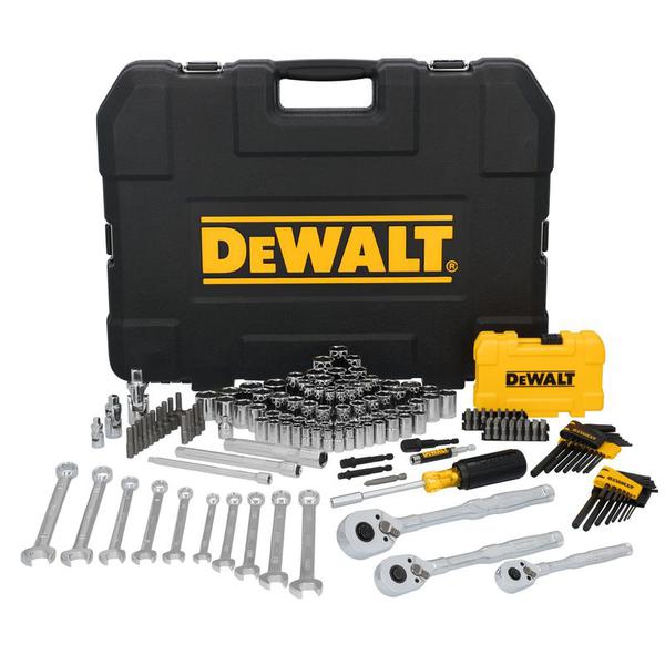 KIT DE FERRAMENTAS MECANICAS 155 PÇS DEWALT DWMT45411