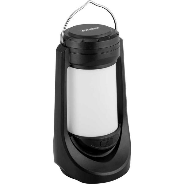 LANTERNA ACAMPAMENTO LED RECARREGAVEL SMD VONDER