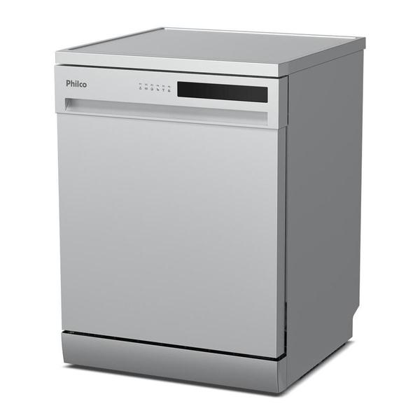 LAVA LOUÇAS PHILCO 14 SERVIÇOS INOX PLL14A 127V