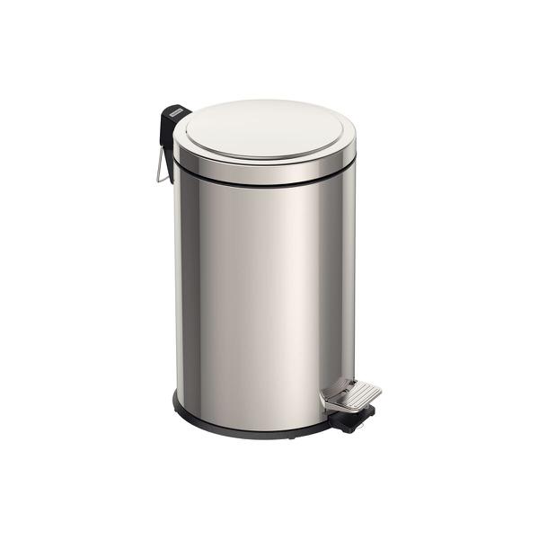 LIXEIRA C/ PEDAL 12L TRAMONTINA BRASIL AÇO INOX