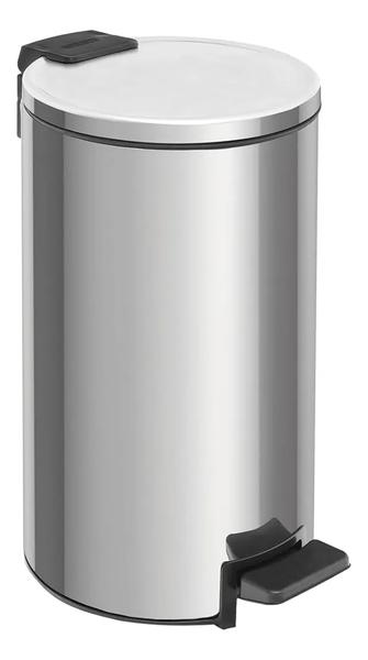 LIXEIRA C/ PEDAL 5L TRAMONTINA LOOP AÇO INOX