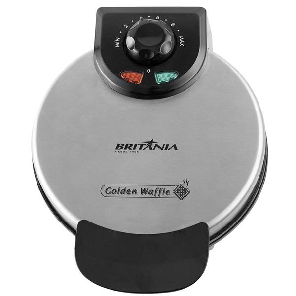 MAQUINA DE WAFFLE BRITANIA GOLDEN INOX 127V