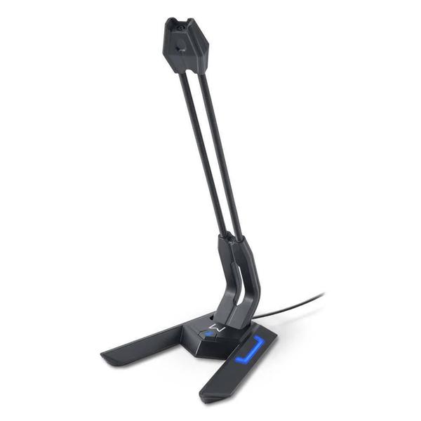 MICROFONE GAMER USB C/ LED WARRIOR OLIER PH255 MULTILASER