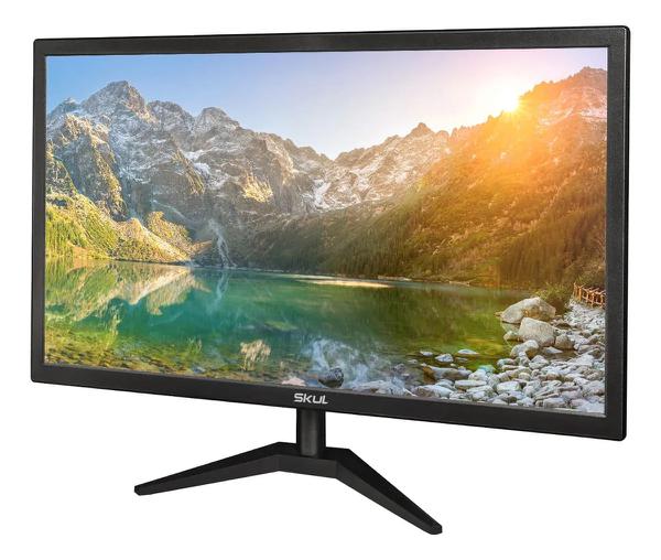 MONITOR LED 23" FHD 5MS VGA+HDMI OFFICE SM235MSY PRETO SKUL