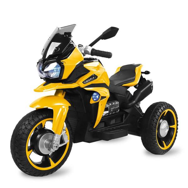 MOTO ELETRICA ADVENTURE 12V AMARELA BANDEIRANTE
