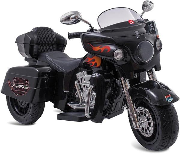 MOTO ELETRICA KING RIDER 12V PRETA BANDEIRANTE