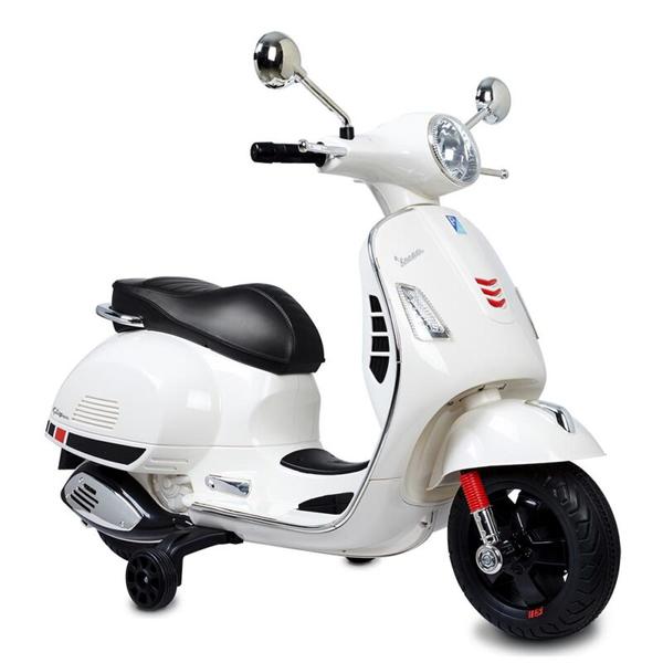 MOTO ELETRICA VESPA 12V BRANCA BANDEIRANTE