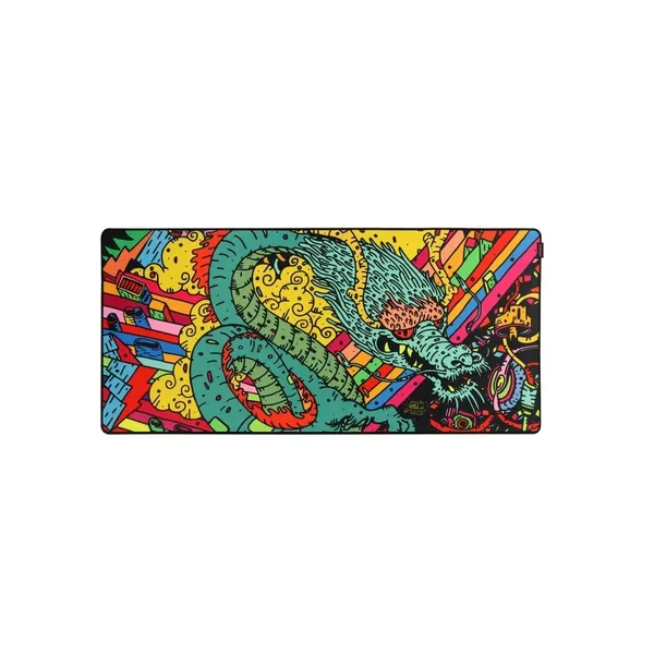 MOUSE PAD GAMER PCYES 90X42CM DRAGON EXTENDED