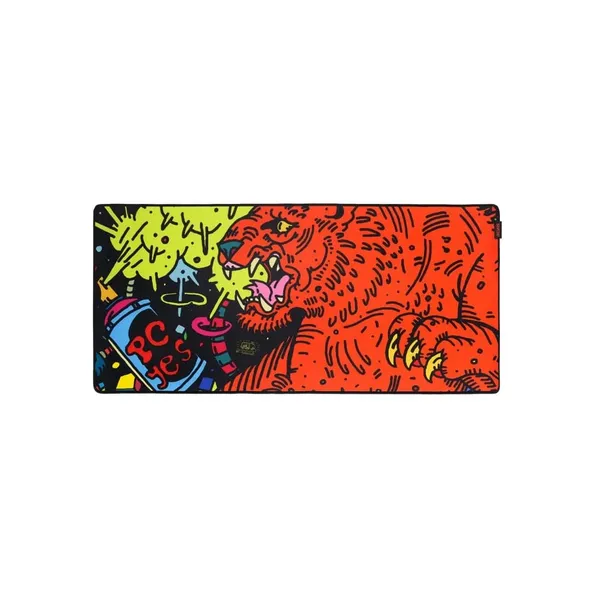 MOUSE PAD GAMER PCYES 90X42CM TIGER EXTENDED