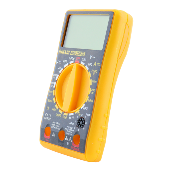MULTIMETRO DIGITAL 1000V HM-1002B HIKARI