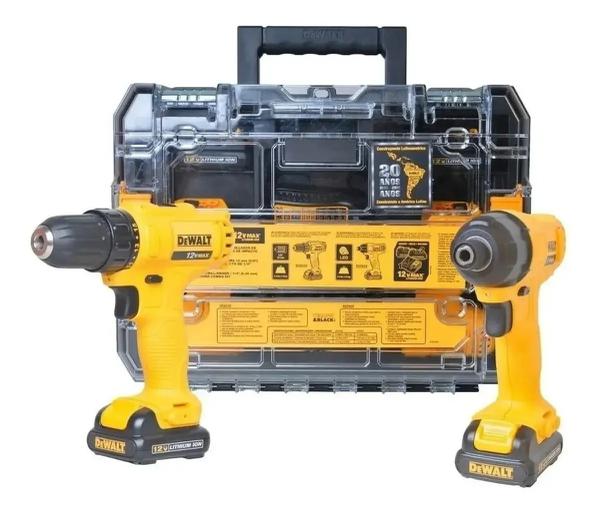 PARAFUSADEIRA/FURADEIRA IMPAC. COMBO 12V MAX DCK201C2 DEWALT