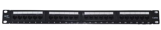 PATCH PANEL 24 PORTAS CAT5E 19" MPT