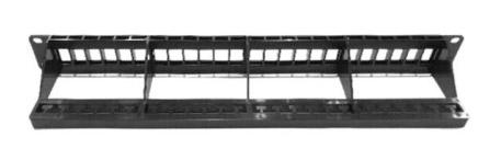 PATCH PANEL DESCARREGADO 24 PORTAS 19" MPT