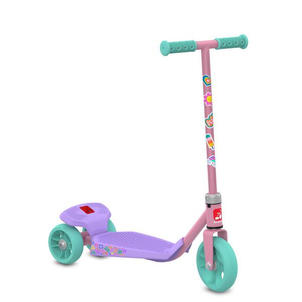 PATINETE MEU 1º PATINETE ROSA BANDEIRANTE