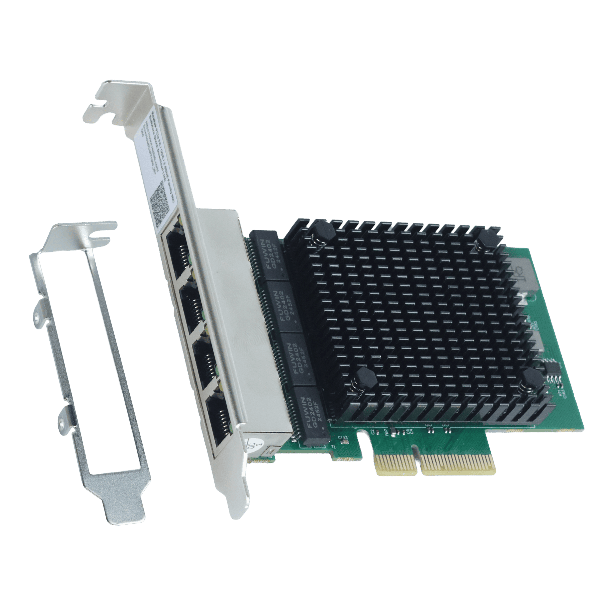 PLACA DE REDE RJ45 PCI-E X4 2.5G 4 PORTAS LC2500-IT4P PCYES