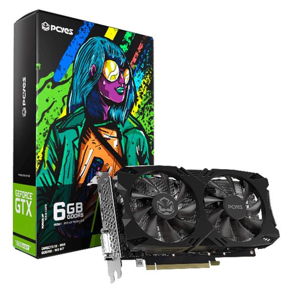PLACA DE VIDEO PCYES NVIDIA GTX 1660 SUPER 6GB GDDR6 192BITS