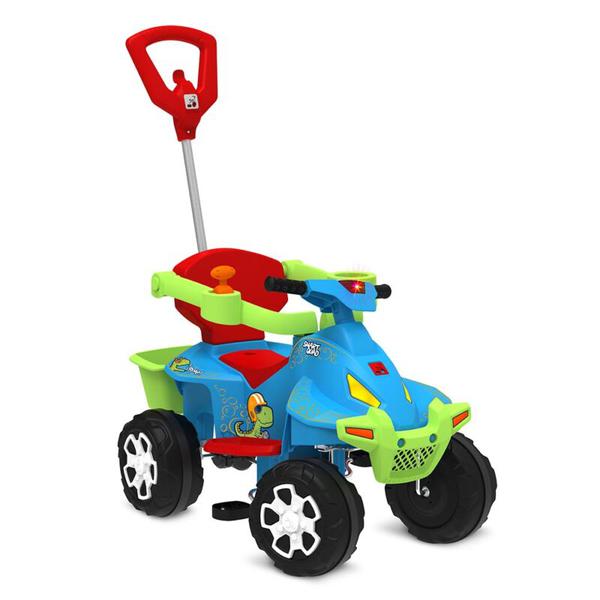 QUADRICICLO SMART QUAD PASSEIO/PEDAL AZUL BANDEIRANTE