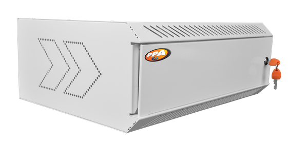 RACK PAREDE HORIZONTAL C/ VISOR 3U 170X370 BRANCO A22668 PPA