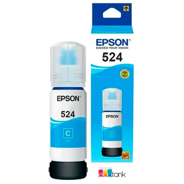 REFIL DE TINTA EPSON T524 CIANO T524220