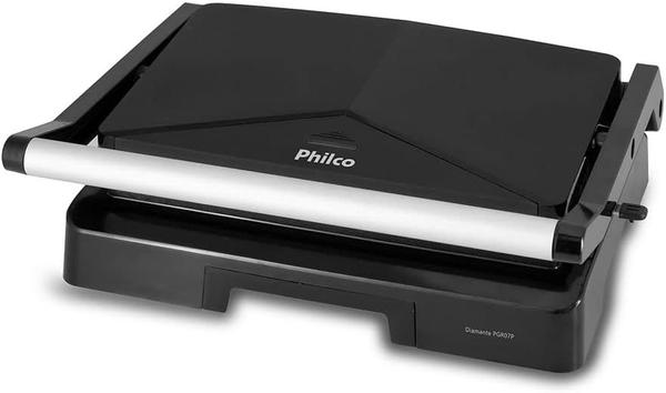 SANDUICHEIRA E GRILL PHILCO 1000W PRESS DIAMANTE PGR07P