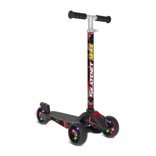 SKATENET MAX LED AJUSTAVEL PRETO BANDEIRANTE