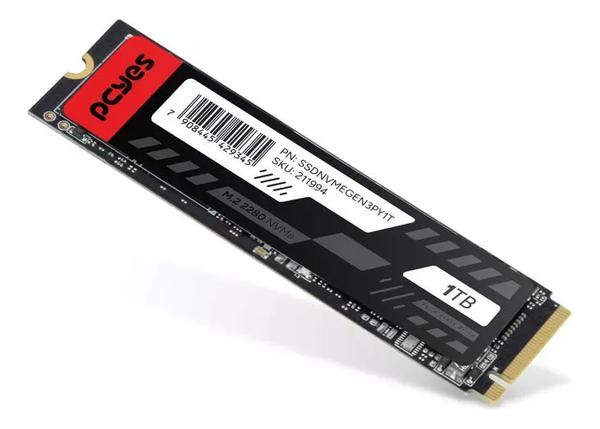 SSD M2 NVME 1TB PCYES SSDNVMEGEN3PY1T