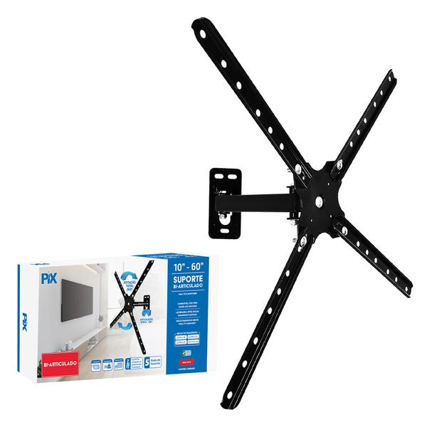 SUPORTE BI-ARTICULADO PARA TV 10"-60" 079-0014 PIX