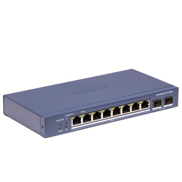 SWITCH HIKVISION 8P GE POE +2P SFP GE DS-3E1510P-SI-8P2F