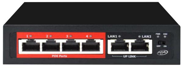 SWITCH POE 4P + 2P UPLINK FAST GPSP-0420 PPA
