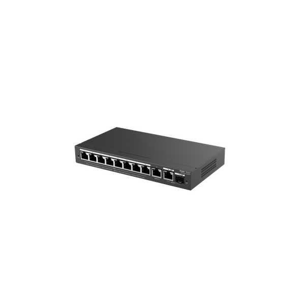 SWITCH RUIJIE GEREN. 8P POE+GE +2PGE +1P SFP GE RG-ES210GS-P