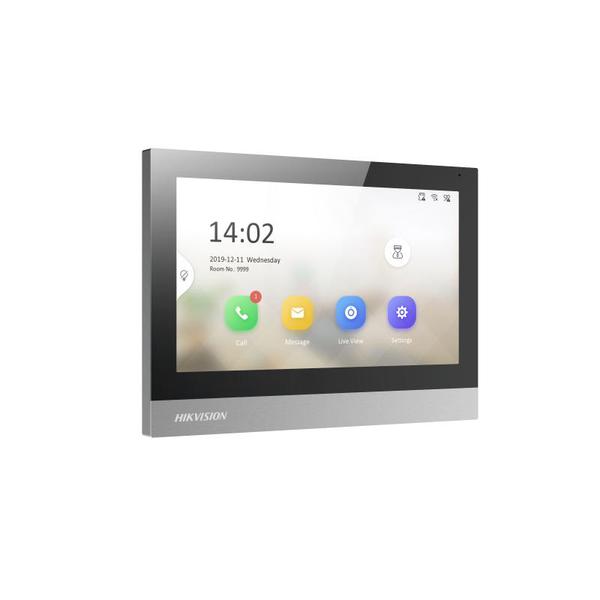 TELA VIDEO PORTEIRO IP 7" TOUCH DS-KH8380-WTE1 HIKVISION