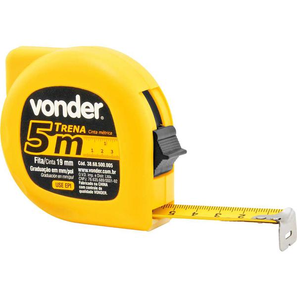 TRENA 5M X 19MM AÇO VONDER