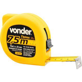 TRENA 7,5M X 25MM AÇO VONDER