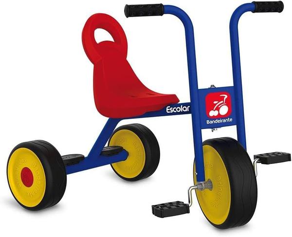 TRICICLO ESCOLAR +3 AZUL BANDEIRANTE