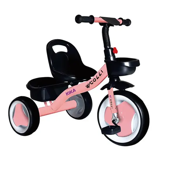 TRICICLO KIM C/ CESTINHA ROSA 95-09D COLLI